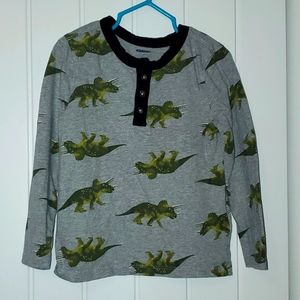 Triceratops Long Sleeve Tee Shirt